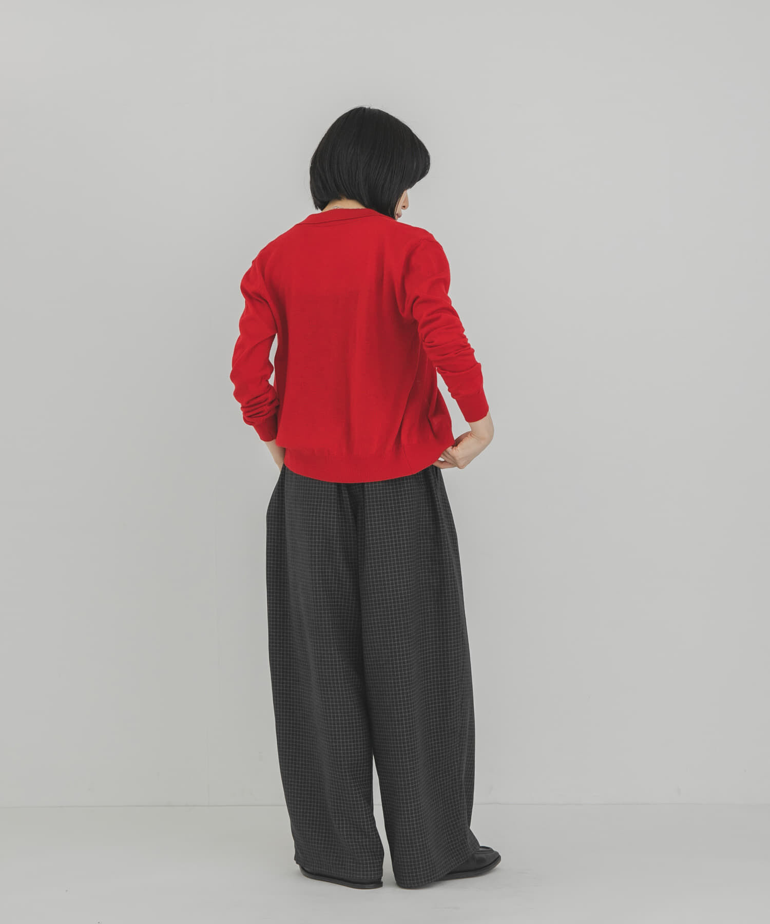  「チェックWIDEパンツ」|その他|