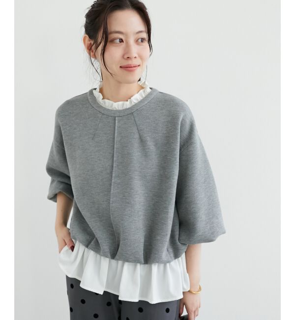 le.coeur blanc「TORRAZZO DONNA 別注2WAYレイヤード」|Tシャツ・カットソー|