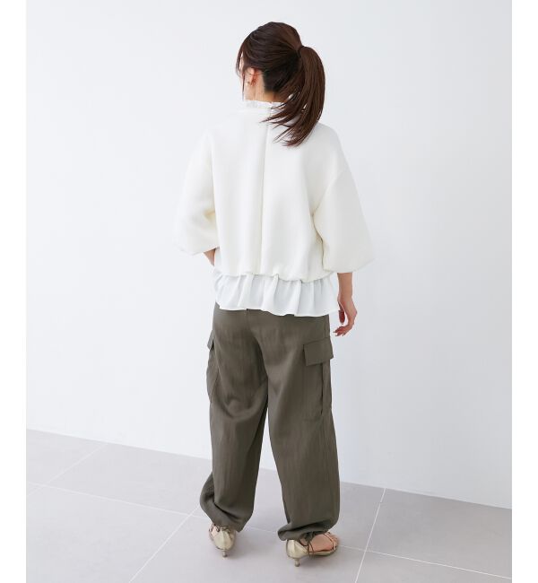 le.coeur blanc「TORRAZZO DONNA 別注2WAYレイヤード」|Tシャツ・カットソー|