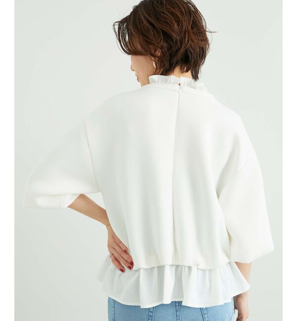 le.coeur blanc「TORRAZZO DONNA 別注2WAYレイヤード」|Tシャツ・カットソー|