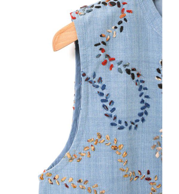MARMARMAR「MARMARMAR ハンド刺繍ベスト」|ベスト・ジレ|