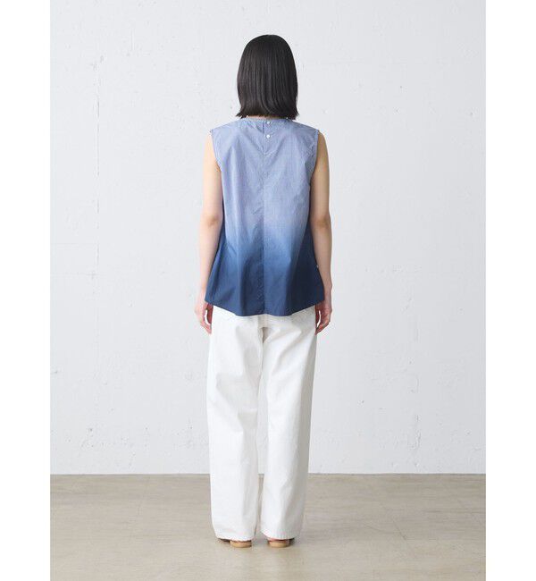 MidiUmi「MidiUmi グラデーションダイノースリーブシャツ」|シャツ・ブラウス|