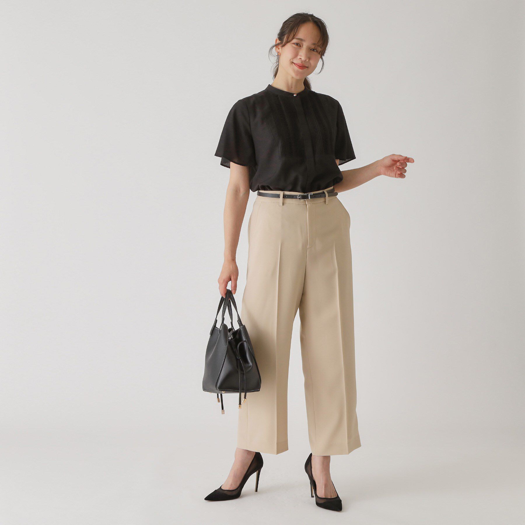 COUP DE CHANCE「【手洗い可／日本製】センタープレス ストレートパンツ」|その他|