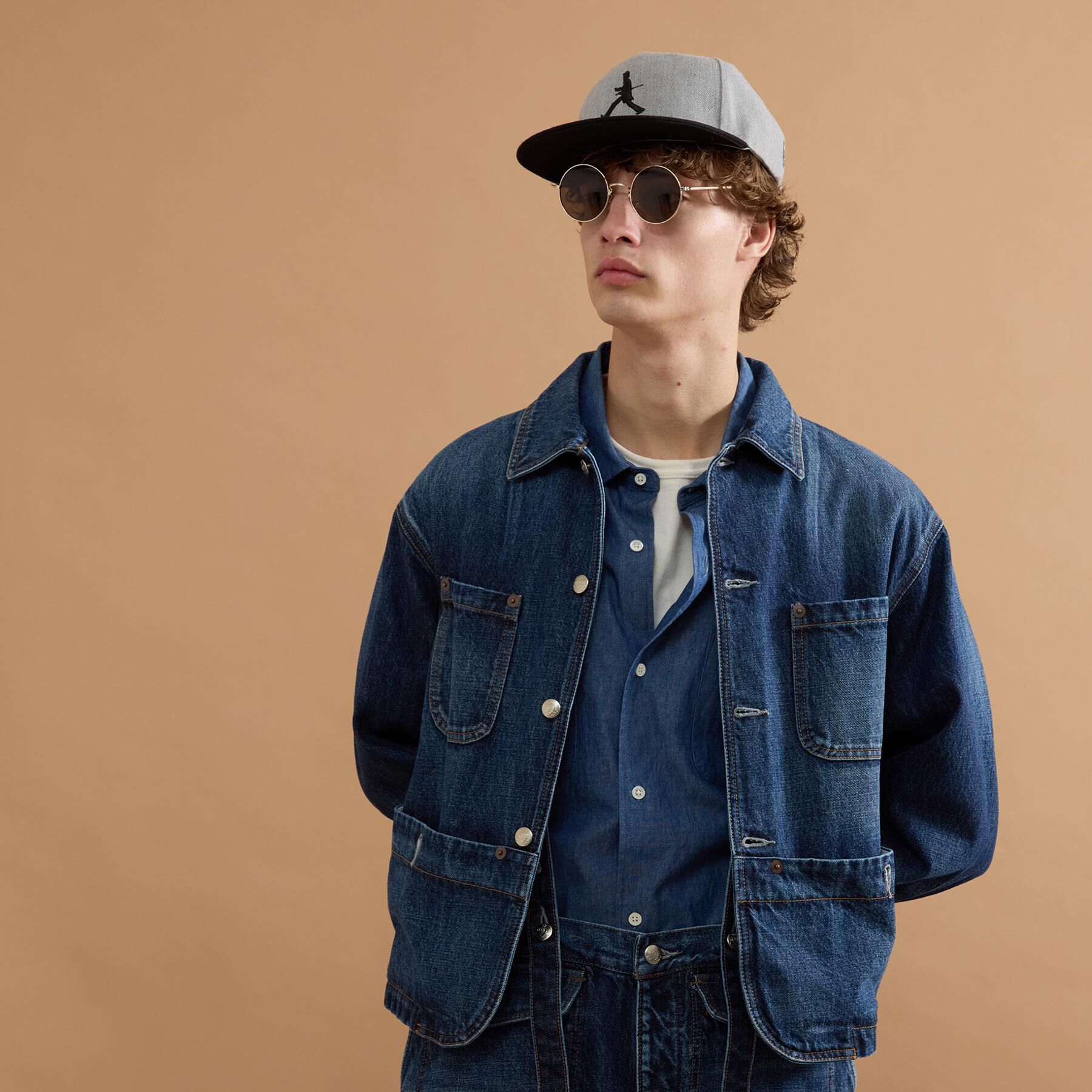 525DENIM】14ozデニム カバーオール（40CARATS&525）｜ルミネの