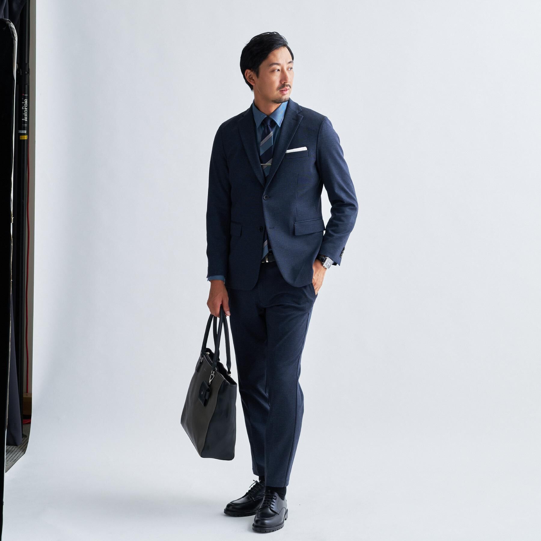 THE SHOP TK「【ご好評につき再入荷！！】合皮トートバッグ イヤホンケース付き/A$収納可/PCスリーブ付き/ビジネ」|トートバッグ|