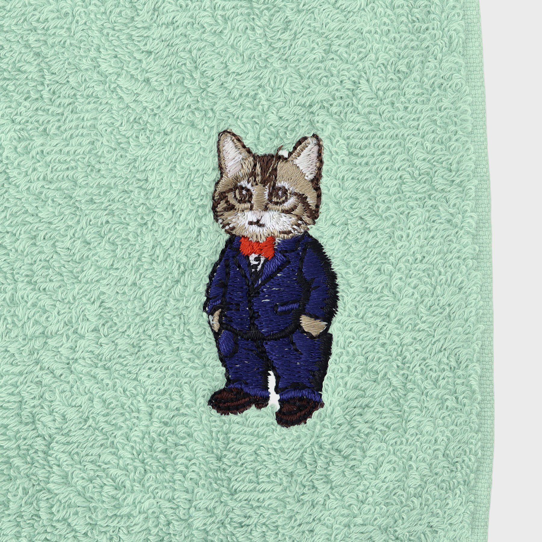 THE SHOP TK「アニマル刺繍 今治タオルハンカチ」|ハンカチ|