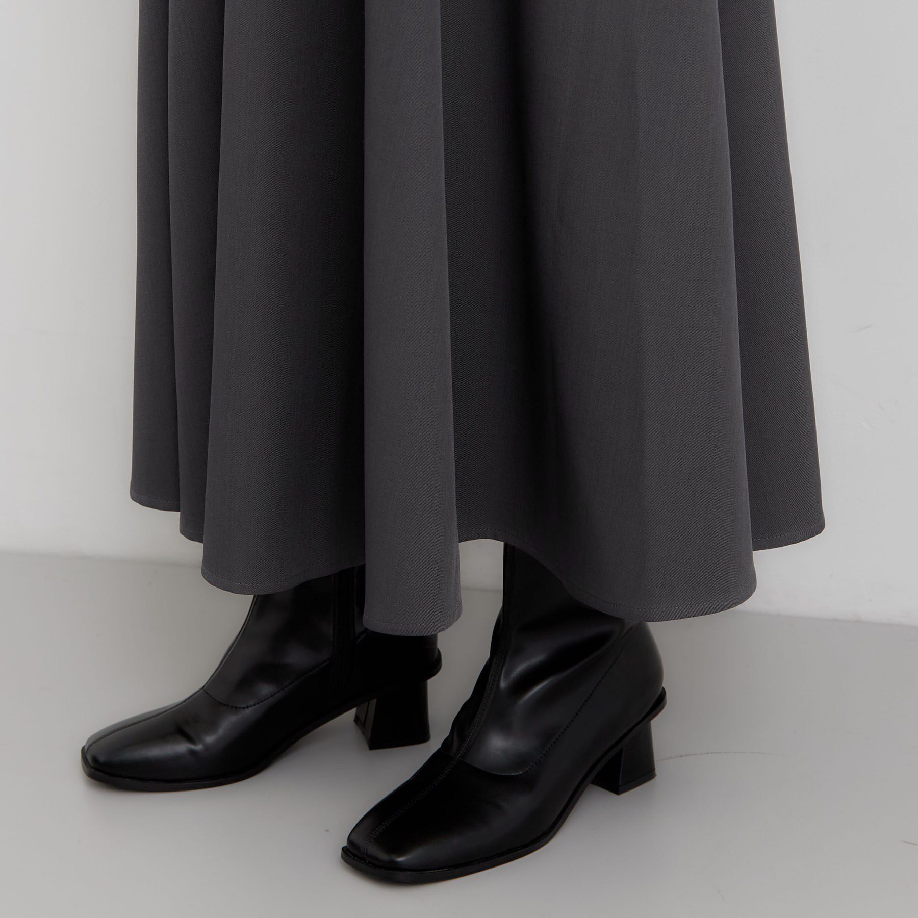 THE SHOP TK「動くたびに美しく揺れる ハイウエストフレアスカート」|スカート|