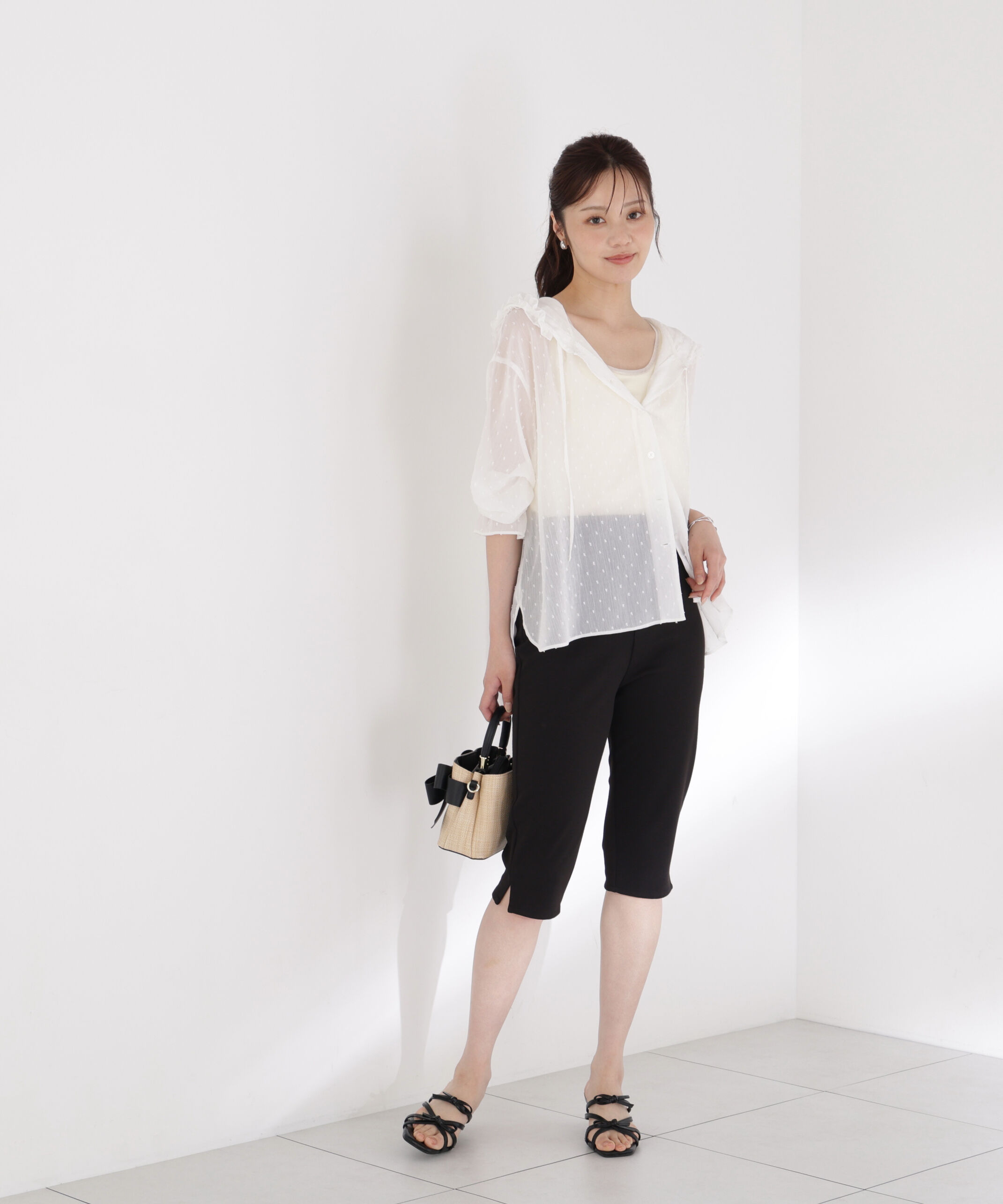 PROPORTION BODY DRESSING「〈a/mie〉カプリパンツ」|その他|