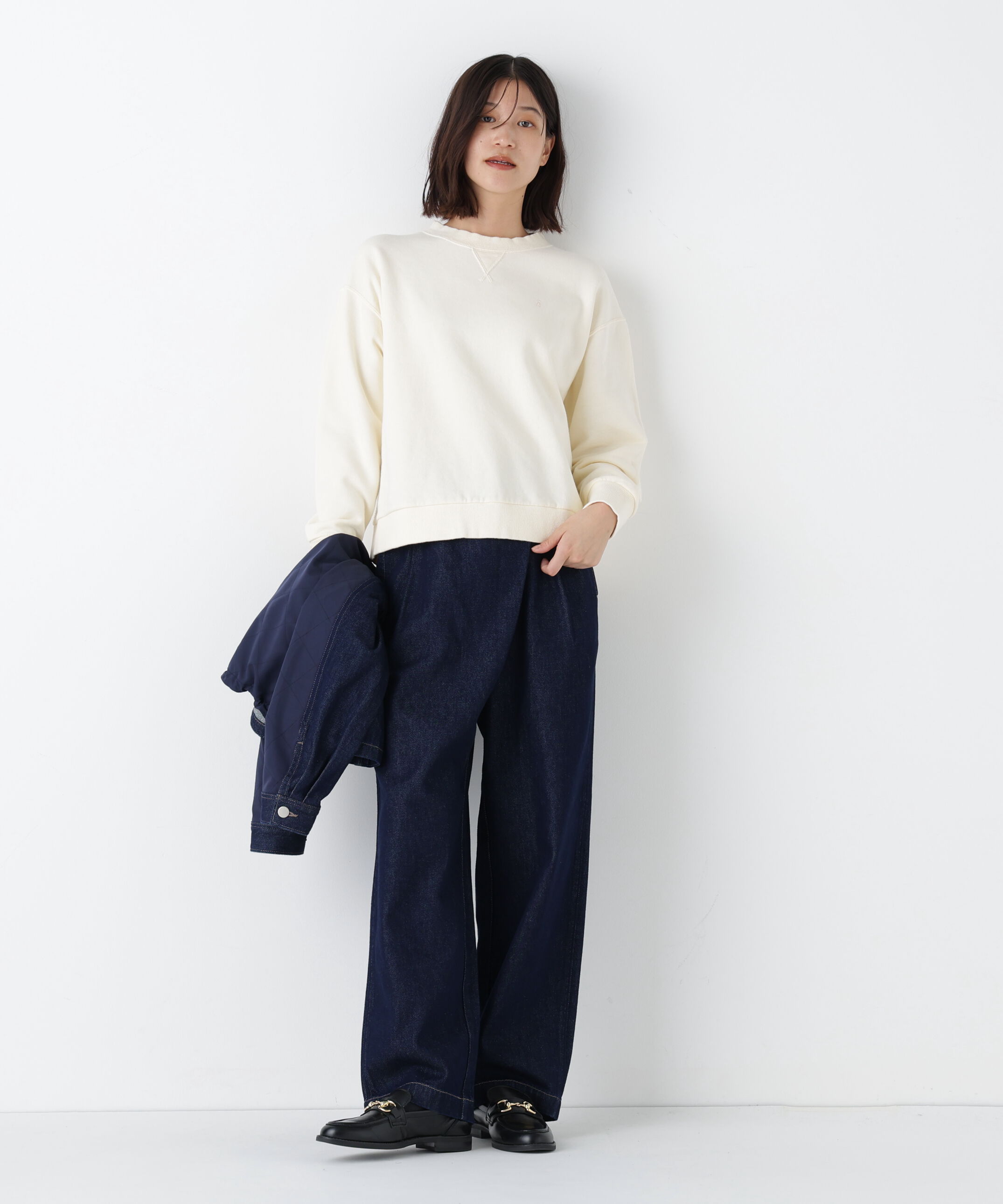  「◆ロゴ刺繍カラースウェット」|Tシャツ・カットソー|
