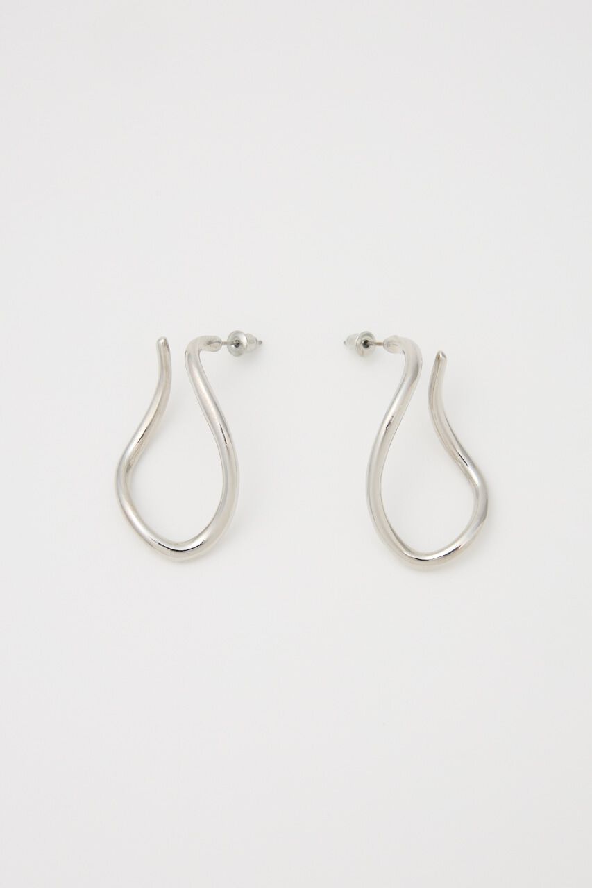 rienda「ニュアンスフープピアス」|ピアス|SLV