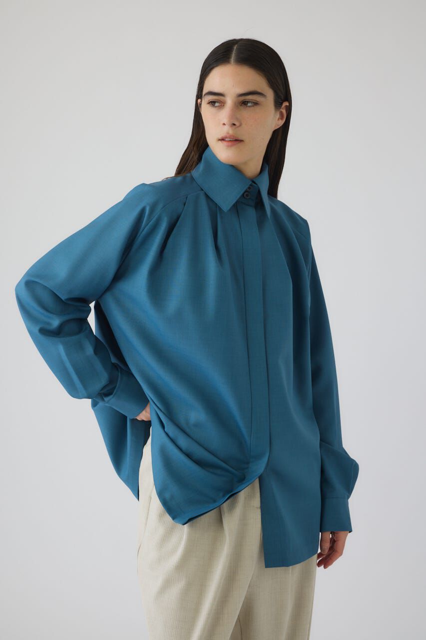 RIM.ARK 「High collar classic blouse」|シャツ・ブラウス|