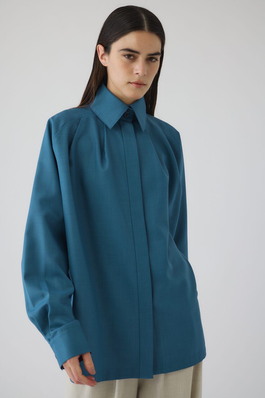 RIM.ARK 「High collar classic blouse」|シャツ・ブラウス|