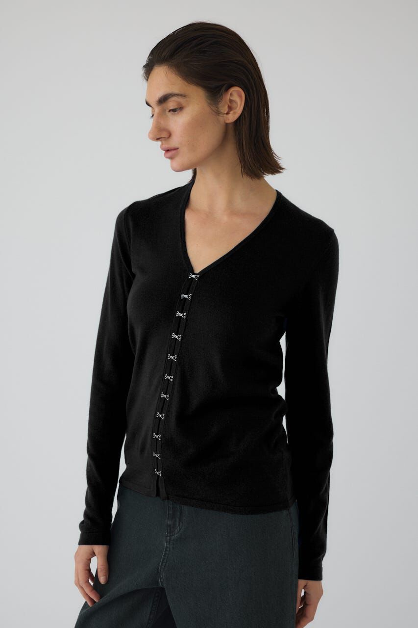 RIM.ARK 「Many hook V neck tops」|ニット・セーター|