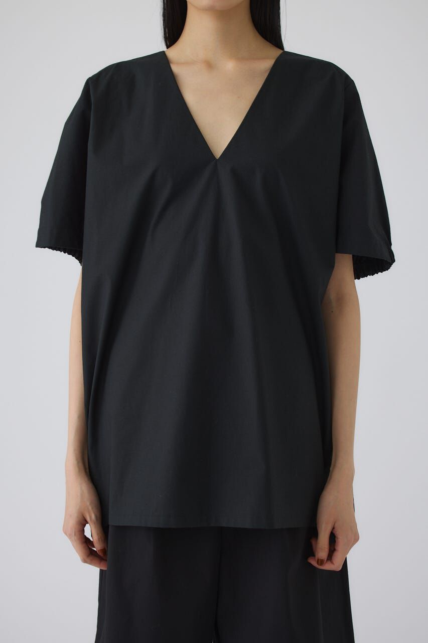 RIM.ARK 「Gather sleeve v-neck PO」|シャツ・ブラウス|