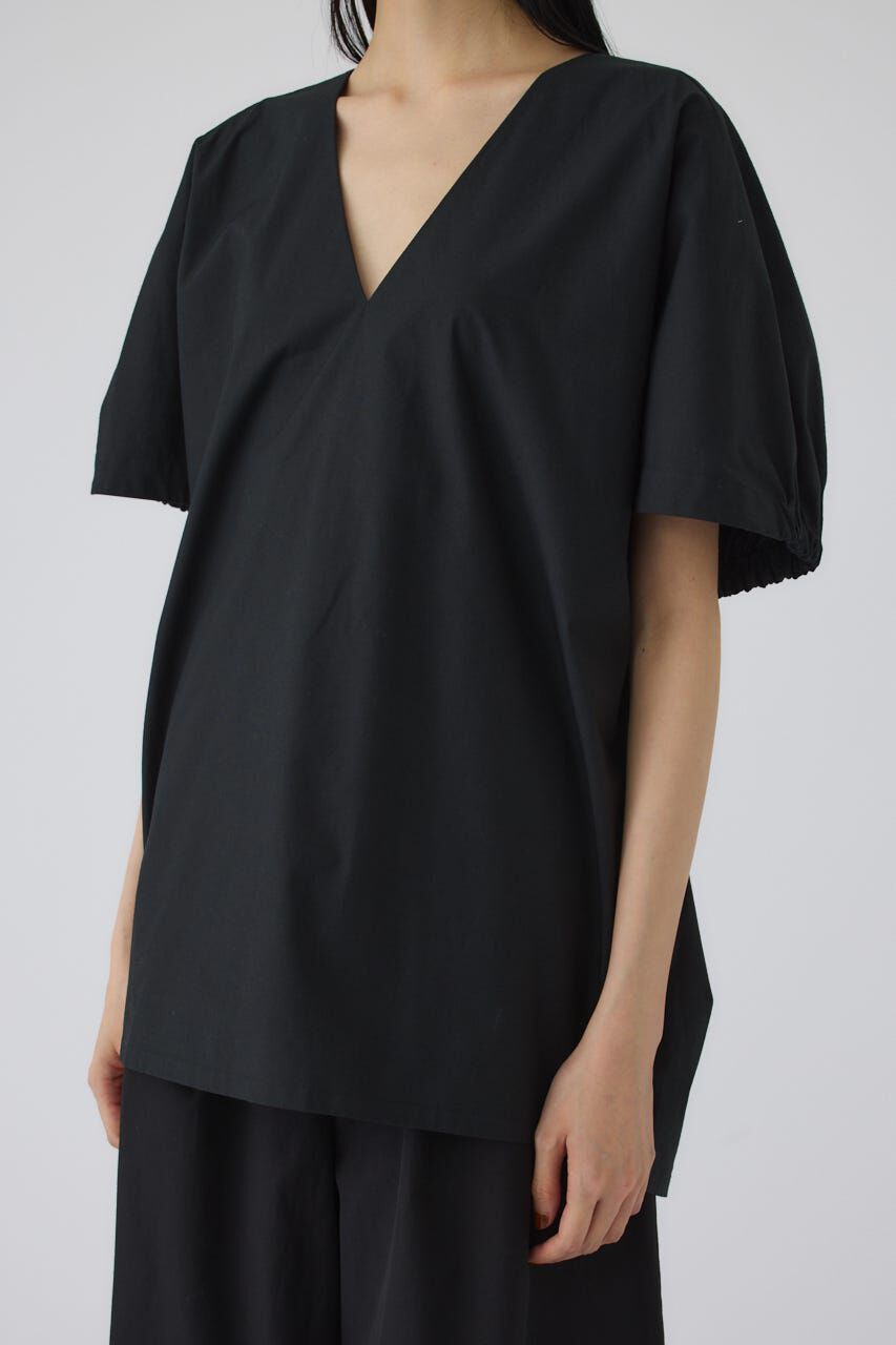 RIM.ARK 「Gather sleeve v-neck PO」|シャツ・ブラウス|