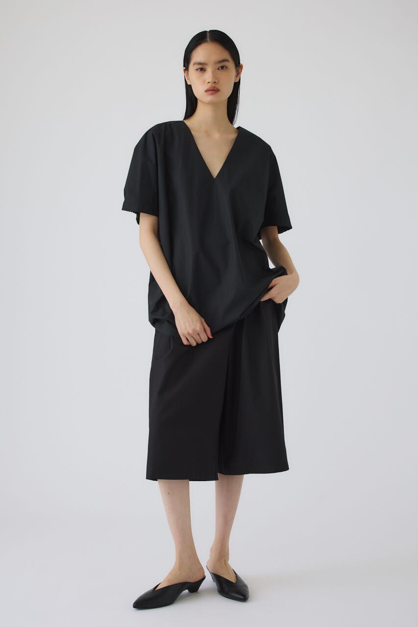 RIM.ARK 「Gather sleeve v-neck PO」|シャツ・ブラウス|