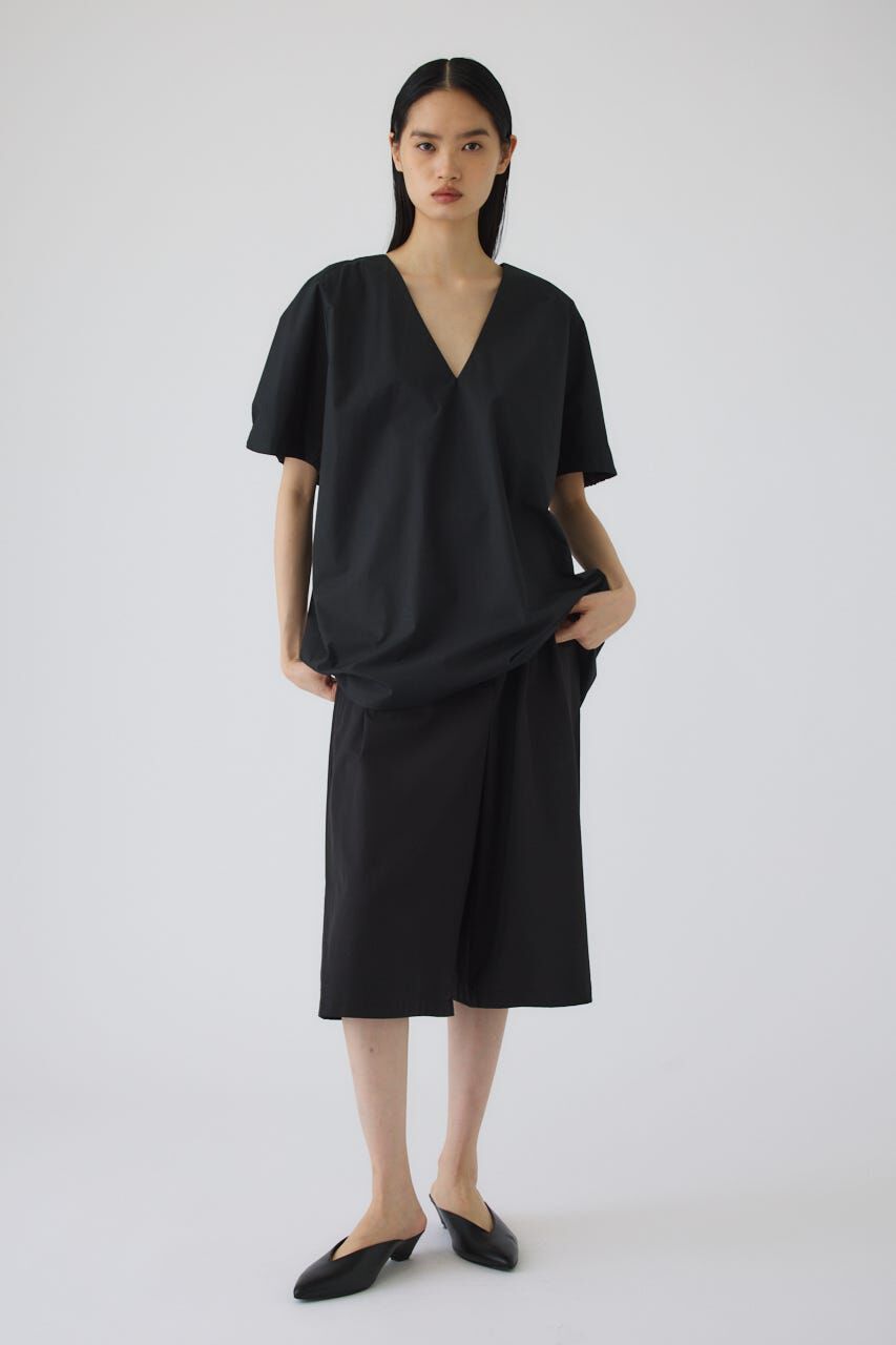 RIM.ARK 「Gather sleeve v-neck PO」|シャツ・ブラウス|