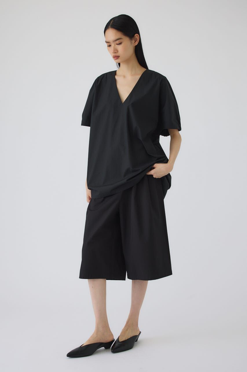 RIM.ARK 「Gather sleeve v-neck PO」|シャツ・ブラウス|