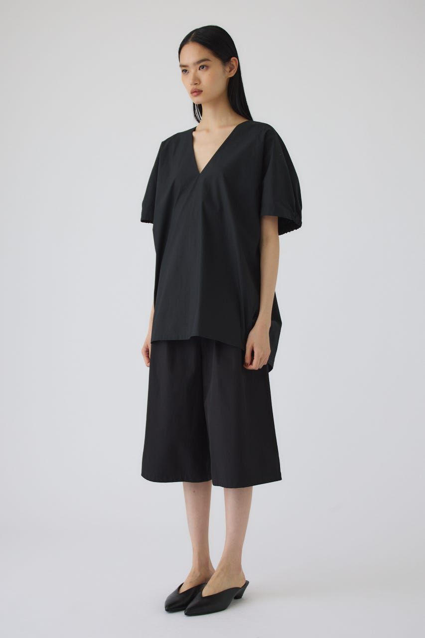 RIM.ARK 「Gather sleeve v-neck PO」|シャツ・ブラウス|
