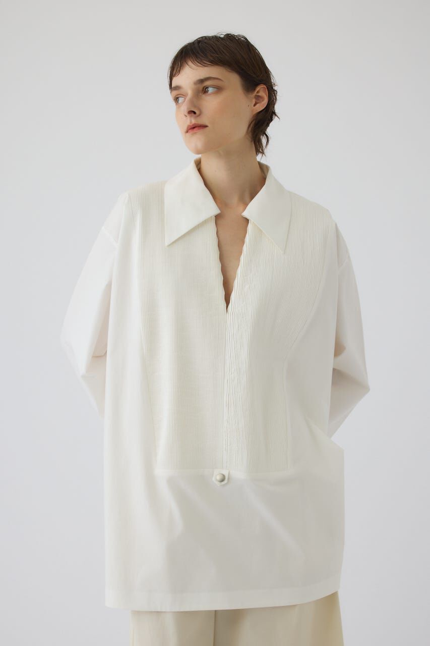 RIM.ARK 「Pin-tuck kaftan」|シャツ・ブラウス|
