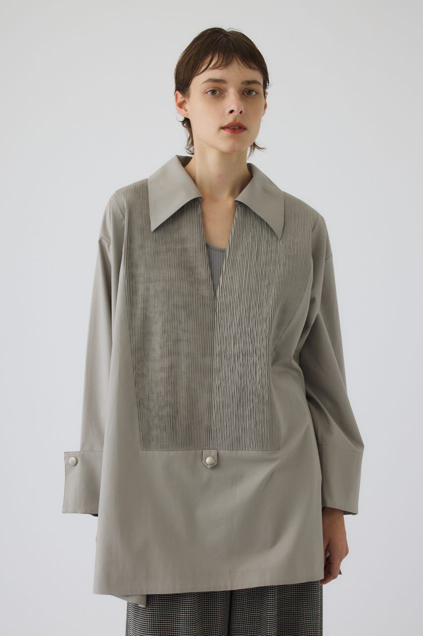 RIM.ARK 「Pin-tuck kaftan」|シャツ・ブラウス|GRY