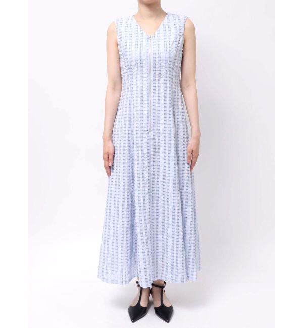 LAGUNAMOON「フロントZIPミックスカラーワンピース」|ワンピース|