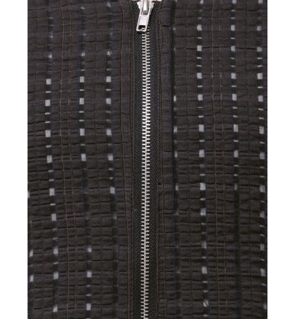 LAGUNAMOON「フロントZIPミックスカラーワンピース」|ワンピース|