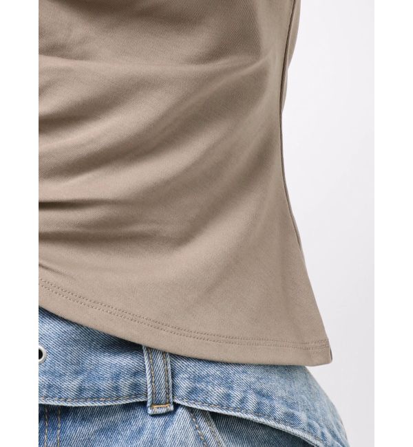 LAGUNAMOON「オフショルギャザーカットソー」|Tシャツ・カットソー|
