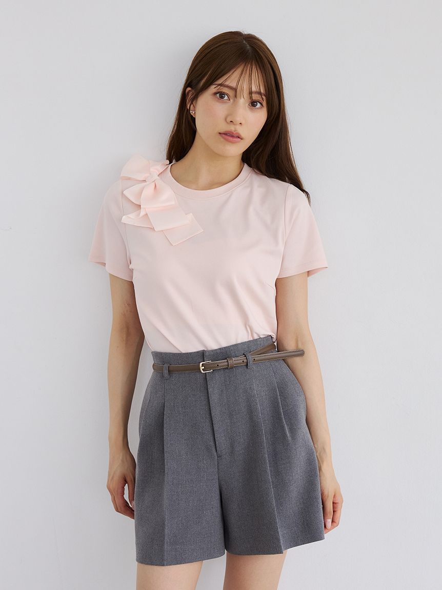 CELFORD「アシメリボンTシャツ」|Tシャツ・カットソー|LPNK