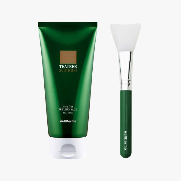  「WELLDERMA ティーツリーハーブピーリングパック 本体 (150g)」|フェイスマスク・パック|