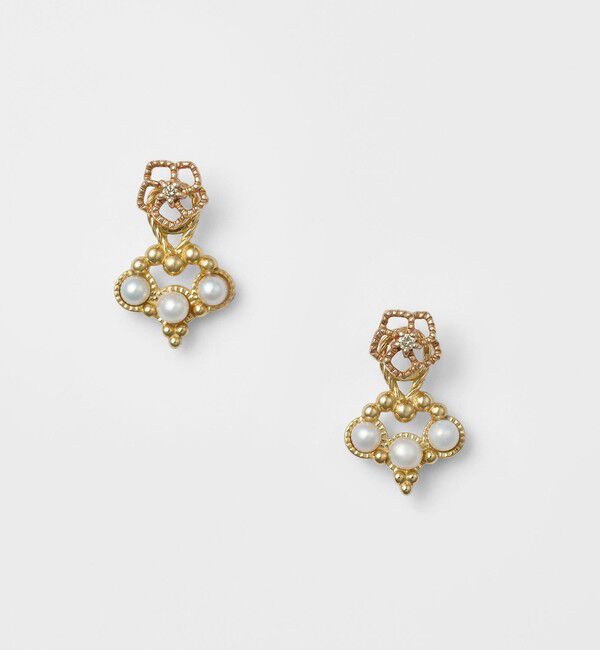 agete「K5ダイヤモンドピアス」|ピアス|