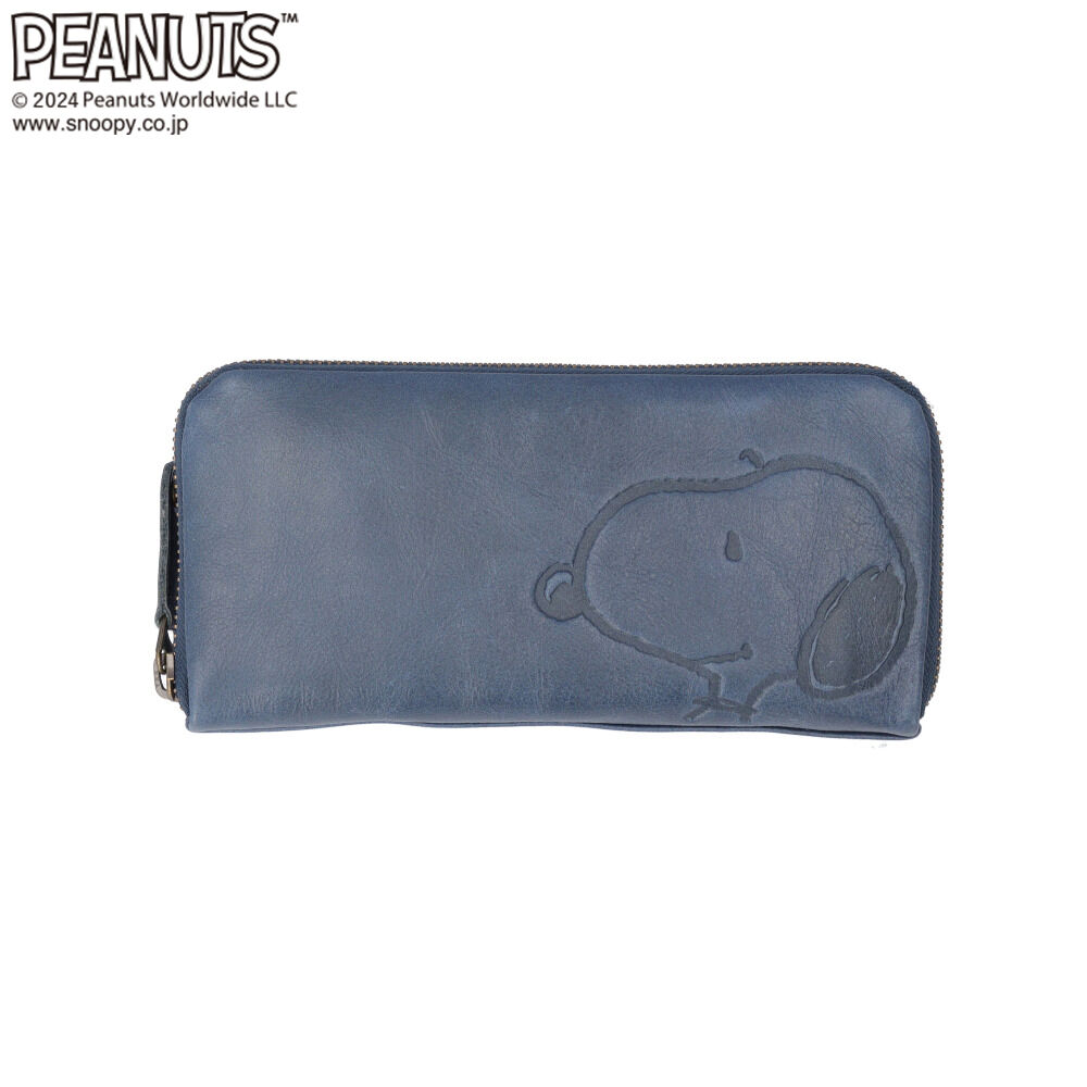 BACKYARD FAMILY「PEANUTS ピーナッツ 長財布 73166 通販 財布 お財布 さいふ サイフ」|財布|ブルー1