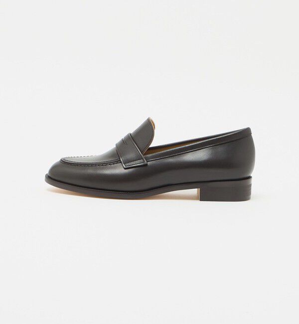 UNITED ARROWS「レザー コインローファー」|ローファー|DK.BROWN