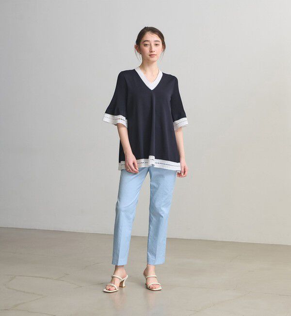 Vネック ニットチュニック （UNITED ARROWS）｜ルミネのファッション