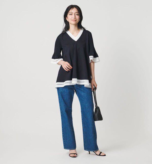 Vネック ニットチュニック （UNITED ARROWS）｜ルミネのファッション
