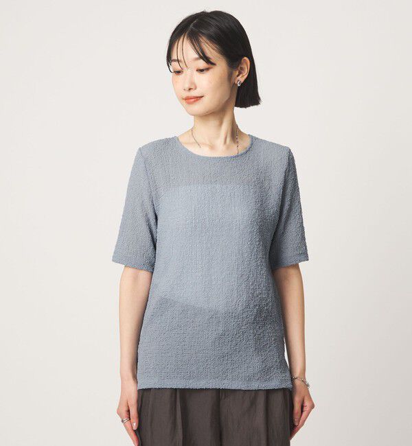 UNITED ARROWS green label relaxing「ポコポコ シアー Tシャツ」|Tシャツ・カットソー|
