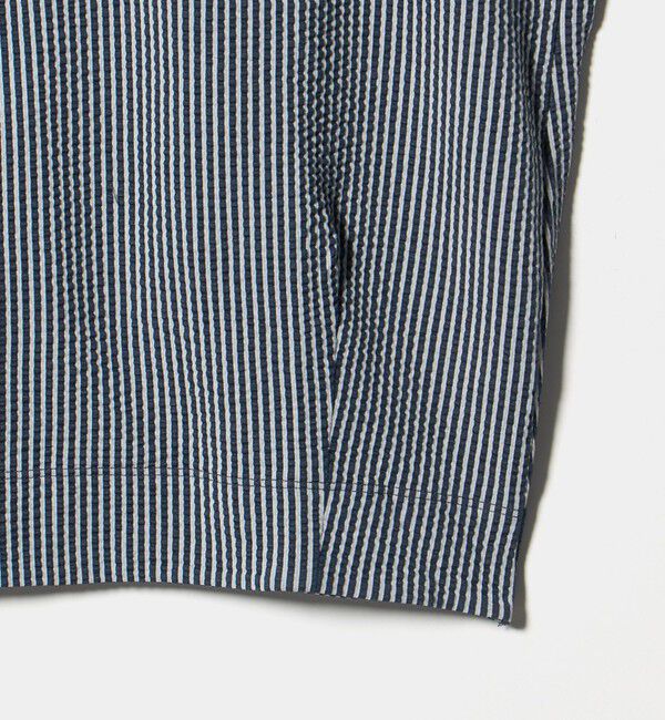 UNITED ARROWS green label relaxing「サッカー タック フレンチスリーブ カットソー UVカット」|Tシャツ・カットソー|