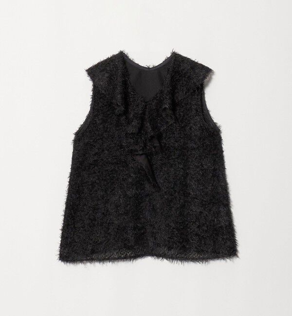 UNITED ARROWS green label relaxing「シアー ジャガード ノースリーブ ブラウス」|シャツ・ブラウス|