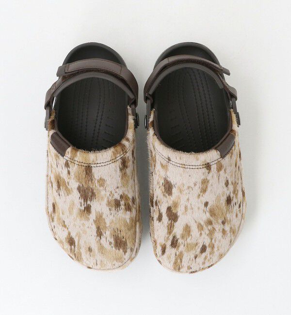 UNITED ARROWS green label relaxing「【WEB限定】＜crocs＞クラフテッド ポニー ヘア クロッグ サンダル」|その他|