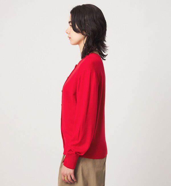 UNITED ARROWS green label relaxing「エブリニット 2WAY クルーネック カーディガン」|カーディガン|