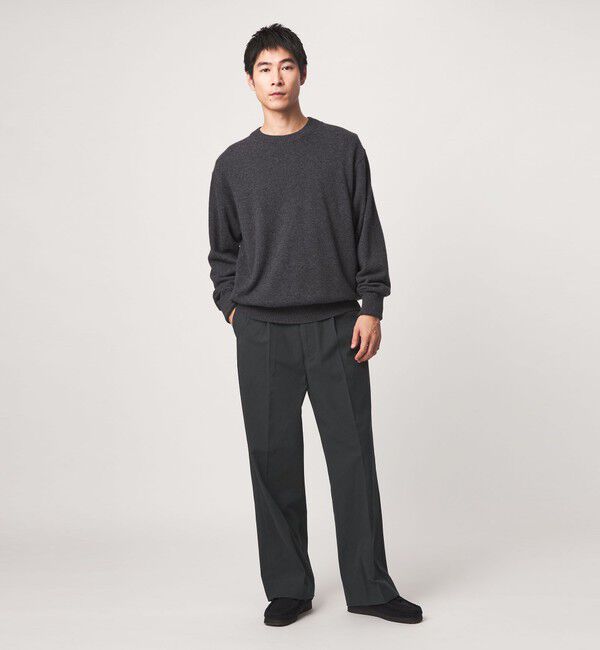 UNITED ARROWS green label relaxing「ハイツイスト 2P ワイド ストレート パンツ W5」|チノ|