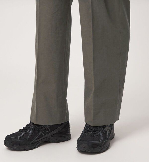 UNITED ARROWS green label relaxing「ハイツイスト 2P ワイド ストレート パンツ W5」|チノ|