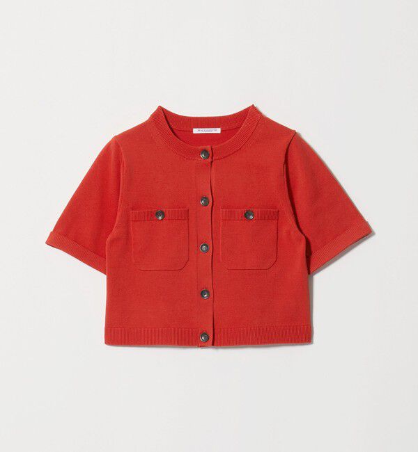 BEAUTY&YOUTH UNITED ARROWS「ポケット ハーフスリーブ カーディガン ウォッシャブル」|カーディガン|