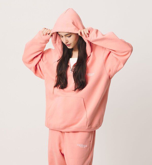 California General Store「＜CGS.＞オーガニックコットン ハーフ ジップ スウェット」|スウェット・ジャージ|SHERBET