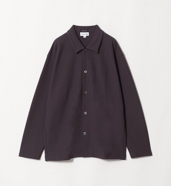 BEAUTY&YOUTH UNITED ARROWS「＜LACOSTE for BEAUTY&YOUTH＞ ワントーン シャツ ジャケット」|カーディガン|