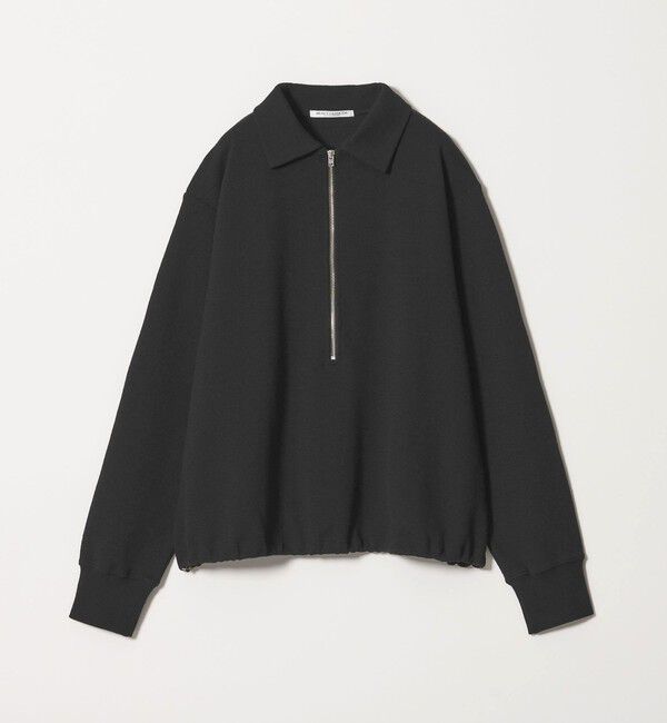 BEAUTY&YOUTH UNITED ARROWS「【WEB限定 Wardrobe DAILY MINIMAL】ダンボールジャージー ハーフジッププルオーバー」|Tシャツ・カットソー|