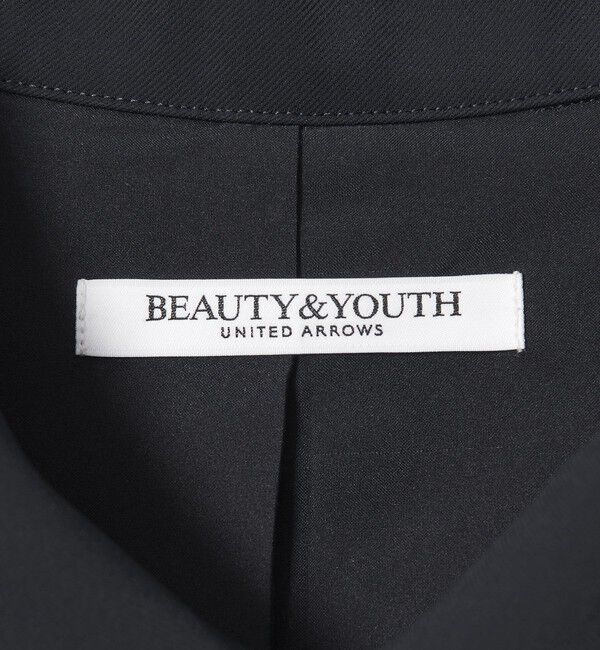 BEAUTY&YOUTH UNITED ARROWS「【WEB限定 Wardrobe DAILY MINIMAL】ダブルクロス スキッパーワンピース ウォッシャブル」|ワンピース|