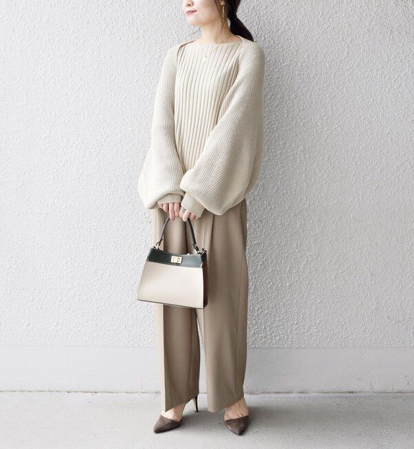 SHIPS for women「*〈手洗い可能〉リブニット&times;カーディガン◇」|カーディガン|
