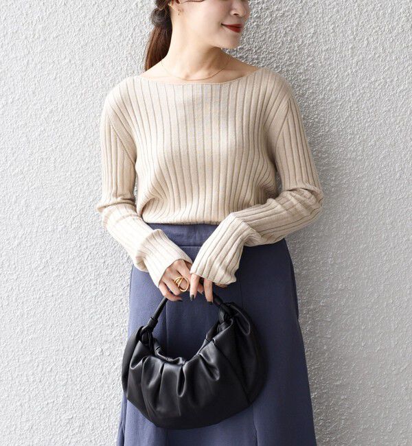 SHIPS for women「*〈手洗い可能〉リブニット&times;カーディガン◇」|カーディガン|