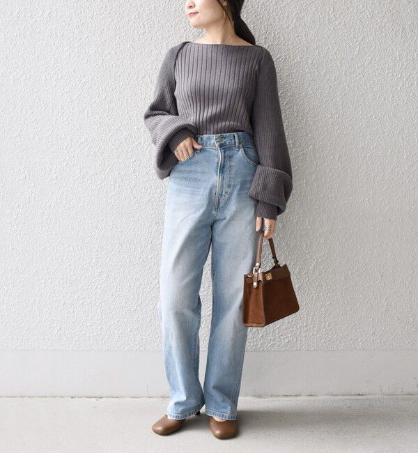 SHIPS for women「*〈手洗い可能〉リブニット&times;カーディガン◇」|カーディガン|